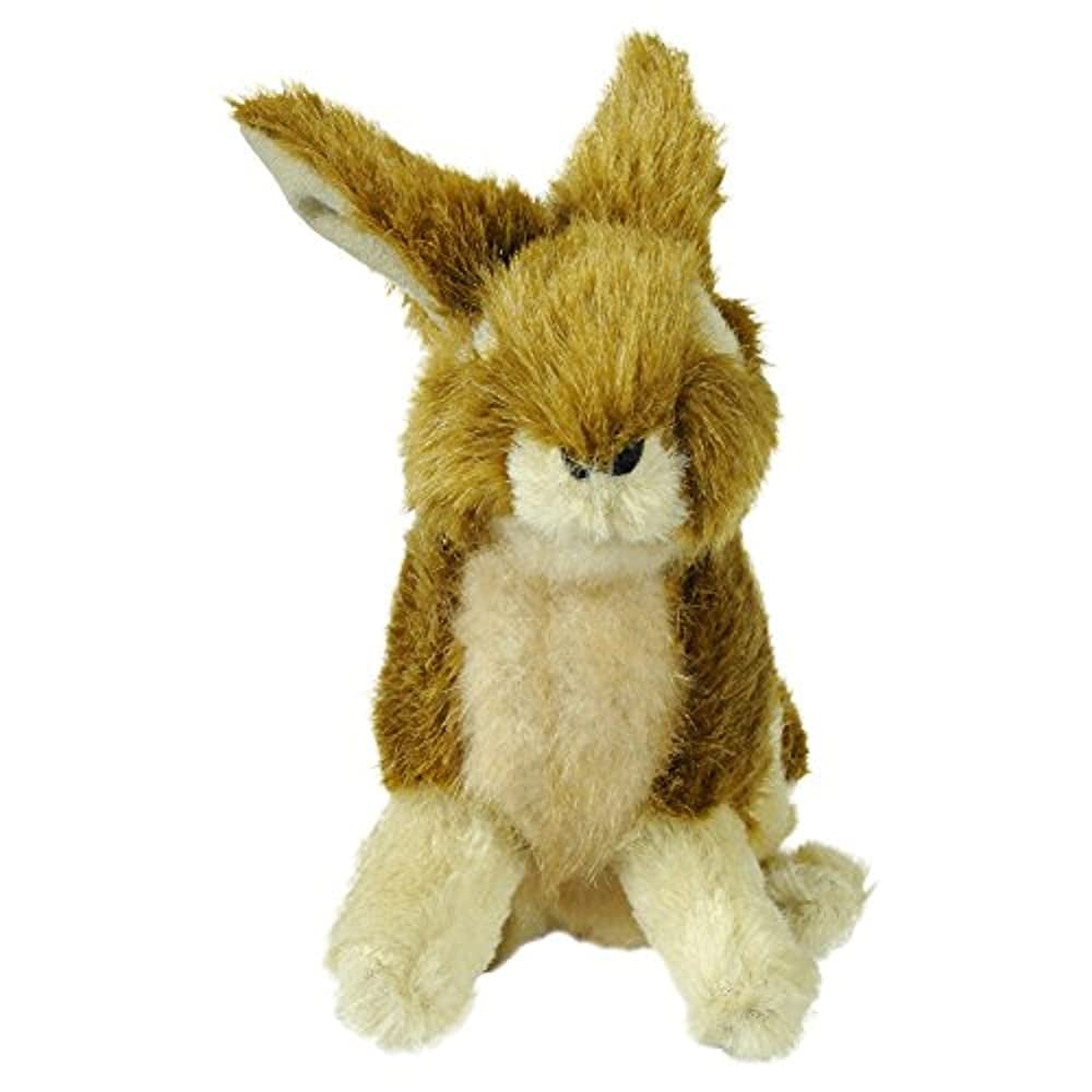 Hyper Pet Wildlife Critter Plush Rabbit Squeaky Dog Toy with Squeaker, Rabbit