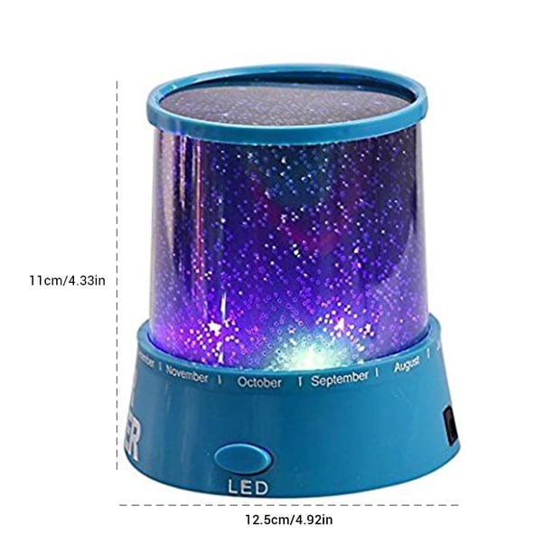 Luz de estrella Jadeshay Lámpara LED romántica de cielo nocturno USB