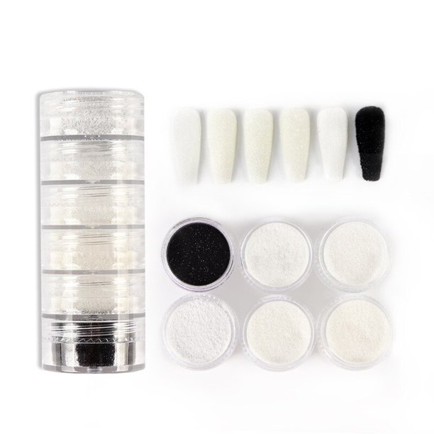 Suéter de caramelo brillante efecto brillo de uñas polvo de azúcar brillante pigmento de cromo polvo para manicura esmalte DIY decoración de uñas Tan Jianjun unisex