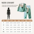 thumbnail image 4 of Hirioo Dog Wrapped in Towel for Women's Pajama Sets 2 Piece Pjs Women's Long-Sleeved Pajama Set Button Down Sleepwear,S-XXL-Medium, 4 of 7