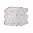 thumbnail image 1 of Luxe Gordon Faux Sheepskin Sexto Rug | 5'x6', 1 of 2