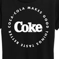 thumbnail image 3 of Coca-Cola - Coke Makes Things Taste Better - Women's Short Sleeve Graphic T-Shirt, 3 of 5