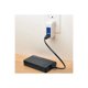 Tripp Lite Mobile Power Bank 10k mAh USB (USB) Portable 2-Port Chargeur - Power Bank - 10000 mAh - 3 A - 2 Connecteurs de Sortie - sur Câble: Micro-USB - Noir – image 5 sur 5