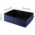 thumbnail image 2 of Cat Litter Box, Cat Collapsible Litter Box Pet Litter Pan Waterproof Outdoor Foldable Detachable Cat Litter Box for Traveling (Blue), 2 of 8