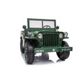thumbnail image 4 of 24V Military Willy Jeep Style 3 Seater Electric Kids Ride On Cars with RC, 4 of 5