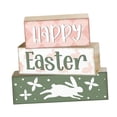 thumbnail image 3 of 3x Letrero de mesa de mesa de Pascua de madera interior para decoración del hogar Decoraciones de mesa de Pascua versátiles para sala de estar de de Pascua, 3 of 8