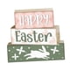 thumbnail image 3 of 3x Letrero de mesa de mesa de Pascua de madera interior para decoración del hogar Decoraciones de mesa de Pascua versátiles para sala de estar de de Pascua, 3 of 8