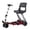 Red, variant on FreeRider USA Luggie Standard-Folding Mobility Scooter, Red
