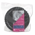 thumbnail image 2 of WNA WNA CW10144BK 10.25 in. Diameter Classicware Plastic Plates - Black (144/Carton), 2 of 2