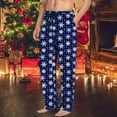 thumbnail image 5 of Pants For Men Christmas Pajama Drawstring And Pockets Christmas Gift Casual Pants, 5 of 5