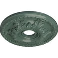 thumbnail image 3 of Ekena Millwork 18"OD x 3 1/2"ID x 2 1/2"P Granada Ceiling Medallion (Fits Canopies up to 6 5/8"), Hand-Painted Cloud Burst, 3 of 5