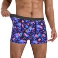thumbnail image 2 of Cauagu Skull daisy purple Print Boxer Briefs for Men,Comfortable Breathable Men's Underwear Moisture Wicking Underpants -XX-Large, 2 of 8