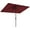 Vin Rouge, variante sur Outsunny Parasol de Patio Solaire avec DEL et Inclinaison, Parasol de Table, Beige