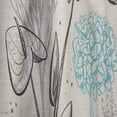 thumbnail image 4 of Designart 'Flower Vintage Pattern' Bohemian & Eclectic Curtain Panel, 4 of 5