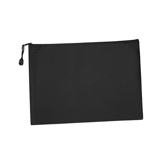 Bolsa con cremallera Zulema portátil versátil de tela Oxford A4