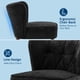 thumbnail image 4 of Yeshouse Elegante sillón moderno de mediados de siglo con respaldo alto capitoné, cómodo sillón de lectura para sala de estar, dormitorio, vestidor y oficina en casa, 4 of 9