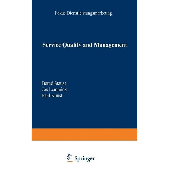 Fokus Dienstleistungsmarketing Service Quality and Management, (Paperback)