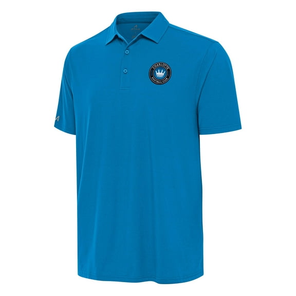 Men's Antigua Blue Charlotte FC Era Polo