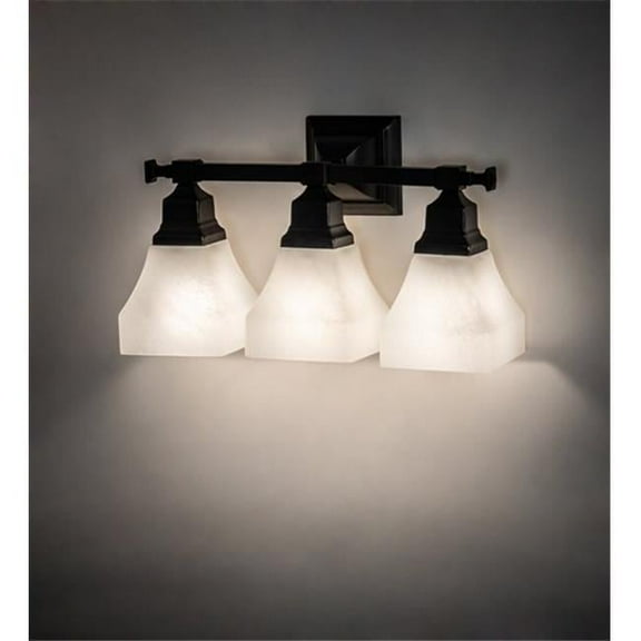 Meyda 227611 19 in. Wide Bungalow 3 Light Wall Sconce