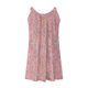 thumbnail image 4 of Vestido de Verano para las Mujeres Impreso sin Mangas Cuello Redondo, Suelto de Rodilla de Longitud Vestido Casual para la Primavera, 4 of 4
