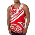 thumbnail image 2 of Camiseta sin mangas de cuello redondo para hombre, ropa deportiva para el hogar, pijamas, camiseta de color liso, blusa deportiva de poliéster para hombre, 2 of 5