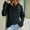 Black, variant on AOOCHASLIY 2023 Womens Sweater Women's and Winter Long Sleeve Solid Color Knit Turtleneck