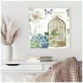 thumbnail image 6 of Amanti Art Rainbow Seeds Floral Birdcage III v2 Framed Canvas Wall Art Print, 6 of 6