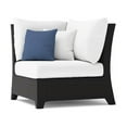 thumbnail image 4 of RST Brands Deco 4-piece Wicker and Fabric Sectional and Table Set in Ink/White, 4 of 5