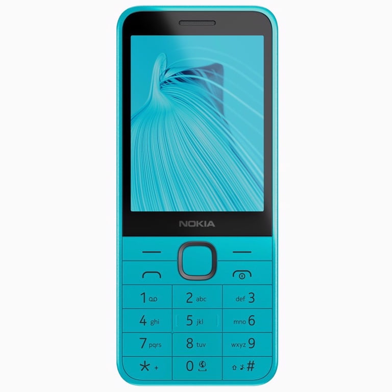 Nokia 235 4G (2024) Dual SIM, 128MB ROM, 64MB RAM, Unisoc T107