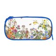 thumbnail image 3 of Goofa Herbs and Wildflowers Pattern Big Capacity Pencil Pen Case Office College Large Storage High Capacity Bag Pouch Holder Box Organizer, 3 of 9
