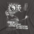 thumbnail image 2 of Bruce Lee T-Shirt No Way As A Way Unisex Graphic Tee For Men & Women, 2 of 7
