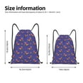 thumbnail image 2 of Xecao Labrador Retriever Dog Pattern Sports Drawstring Backpack - String Swim Gym Bag with Wet Proof Pocket for Women&Men-Medium, 2 of 6