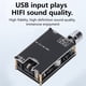 thumbnail image 4 of Módulo de Amplificador de Sonido, Verdadero Modo Estéreo Inalámbrico 100W Aux BT USB Potencia Amplificador de potencia de Un Canal DC 7-24V para la Vida Laboral de Estudio, 4 of 7
