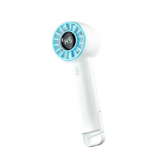 Mini ventilador portátil ligero USB silencioso regalo ventilador de mano Blanco