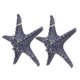 thumbnail image 1 of Large Resin Star Fish Wall Hanging Craft 2Pcs Unique Decor For Living Room Bedroom Bathroom, 1 of 5