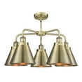 thumbnail image 5 of Innovations Lighting  Ballston Urban - 5 Light 26" Stem Hung Chandelier Polished Chrome, 5 of 5
