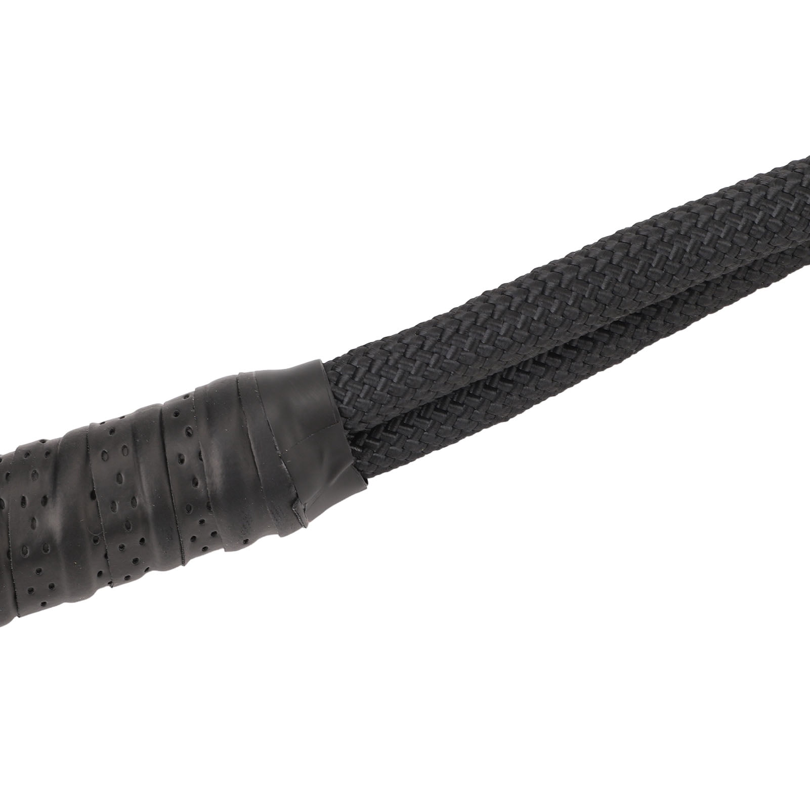 Rupoun Golf Swing Training Aid Nylon Rubber Comfortable Grip Club Swing Rope for Correcting Posture Black