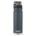 thumbnail image 2 of Coleman Autoseal FreeFlow Stainless Steel Insulated Water Bottle, 24oz, Slate, 2 of 9