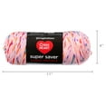 thumbnail image 7 of Red Heart Super Saver Medium Acrylic Yarn, Speckle Bubblegum, 10oz 482yd, 7 of 7