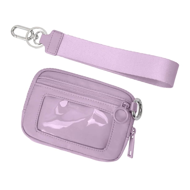 Funda impermeable para muñeca (1 unidad) tarjetero transparente de poliéster para identificación y tarjetas de crédito ideal para llevar tus tarjetas de forma segura y con las manos