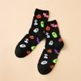 thumbnail image 4 of Socks for Women Halloween Novelty Crew Socks Cute Casual Breathable Fall Gift Cozy Socks, 4 of 5