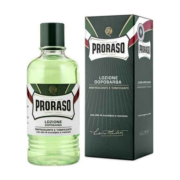 Proraso Loción Profesional para Barba Eucalipto y Mentol Refrescante 400 ml