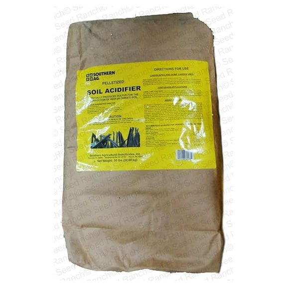 Soil Acidifier, 90% Sulfur (50lb) - 50 LB