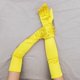 thumbnail image 4 of Xiao Hua Guantes de satén clásicos para adultos, largos, de 55 cm (amarillo claro), 4 of 5