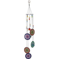 Spoontiques Decorative Chimes for Yard and Garden, Mandala Wind Chime