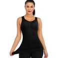 thumbnail image 2 of SAYFUT Women's Seamless Slimming Vest Posture Corrector Vest Body Shaper Tank Tops White/Black/Beige, 2 of 7
