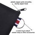 thumbnail image 4 of Aspire 6-Pack Canvas Pouches with Metal Ring, DIY Craft Storage Bags, 6 x 4 Inch - Black, 4 of 7