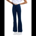 thumbnail image 1 of Leggings de Yoga de Mezclilla Ajustados con Bolsillos y Cintura Alta para Mujer Azul Profundo XL, 1 of 7