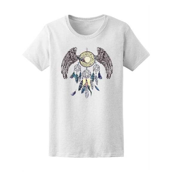 Watercolor Winged Dreamcatcher Women's Tee - Image by Shutterstock