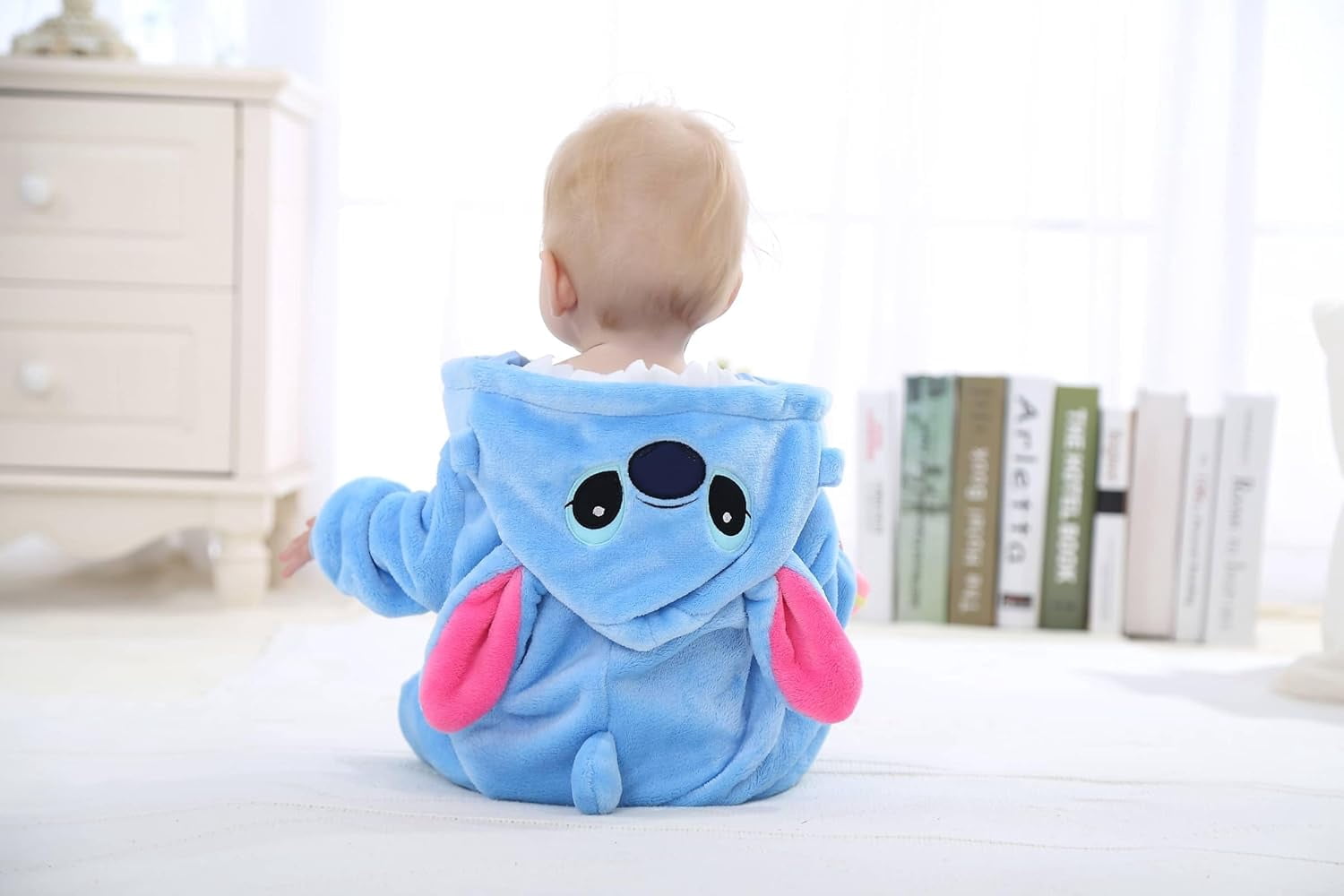 Unisex Baby Animal Onesie Flannel Hooded Romper for Infants Toddlers (0-3 Years) Winter Jumpsuit for Boys and Girls